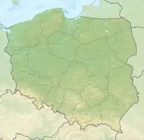 voir sur la carte de Pologne