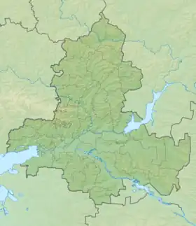 Voir sur la carte topographique de l'oblast de Rostov