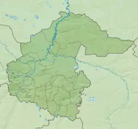 Voir sur la carte topographique de l'oblast de Tioumen