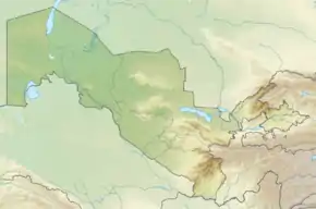 Voir sur la carte topographique d'Ouzbékistan