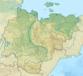 Voir sur la carte topographique de république de Sakha