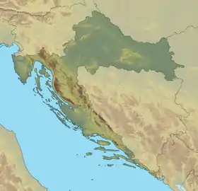 voir sur la carte de Croatie