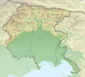 Voir sur la carte topographique du Frioul-Vénétie Julienne