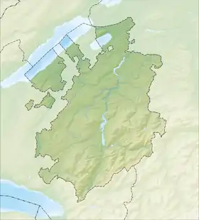 (Voir situation sur carte : canton de Fribourg)