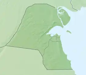 Voir sur la carte topographique du Koweït
