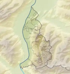 Voir sur la carte topographique du Liechtenstein