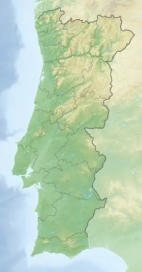 voir sur la carte du Portugal