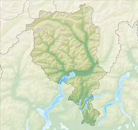 (Voir situation sur carte : canton du Tessin)