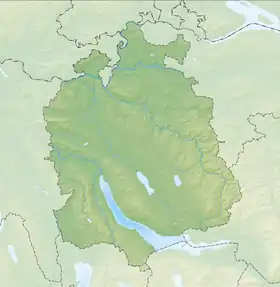 (Voir situation sur carte : canton de Zurich)