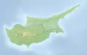 voir sur la carte de Chypre