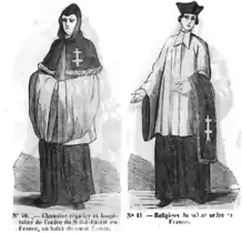 Religieux du Saint-Esprit au XVIIIe siècle.