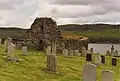 Ruines de l'église Saint Olaf, érigée au XIIe siècle