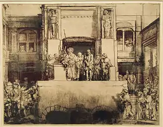 Rembrandt, Ecce homo (1655).