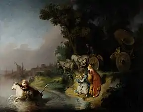 Rembrandt, Le Bain d'Europe, 1632.