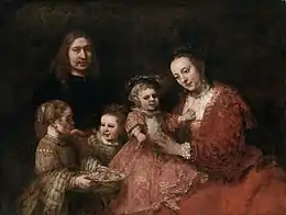 Portrait de famille (1668), par Rembrandt.