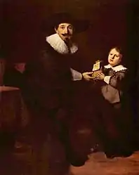 Rembrandt : Jan Pellicorne et son fils Caspar