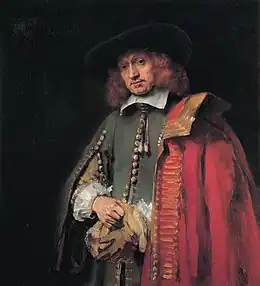 Rembrandt van Rijn, Portrait de Jan Six, 1654