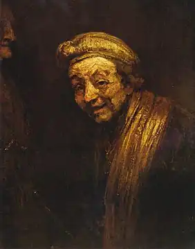 Autoportrait en Zeuxis (c. 1662, Musée Wallraf Richartz, Cologne).