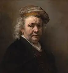 Rembrandt, Autoportrait (1669)