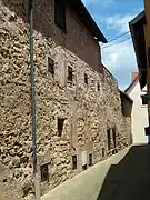 Extérieur des remparts, rue du fossé