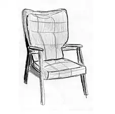 Fauteuil, 1951.