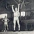 René Duverger en mars 1942 à Paris, en compétition à 31 ans.