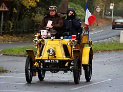 Course de voitures anciennes Londres-Brighton.