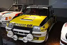 Renault 5 Turbo de Ragnotti.