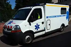 Ambulance française.
