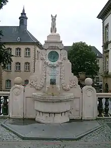 Jean Curot (lb), Monument à Renert.