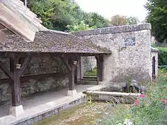 Le lavoir Saint-Nicolas.