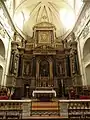 Le retable du maître-autel de l'église Toussaints de Rennes.