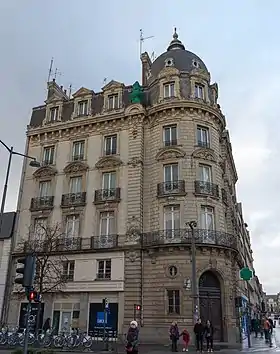 Hôtel Léofanti, 18 boulevard de la Liberté à Rennes.