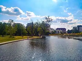 Les Plages de Baud, parc du quartier ouvert en 2019.