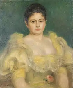 Portrait de Madame Stephen Pichon en 1895 (par Auguste Renoir).