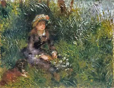 Madame Renoir au chien (1880), collection particulière.