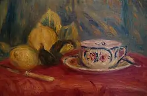 Auguste Renoir : Citrons et Tasse à Cagnes (1912)