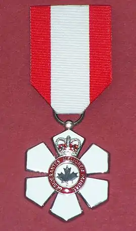 Brian Mulroney est Compagnon de l'Ordre du Canada.