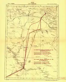 Rapport de la commission chargée par le Conseil de l'étude de la frontière entre la Syrie et l'Irak, 1932.
