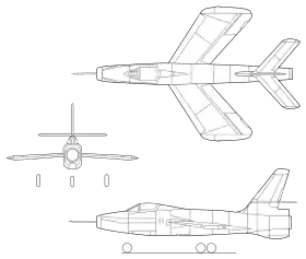 vue en plan de l’avion