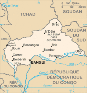 Description de l'image Republique centrafricaine carte.gif.