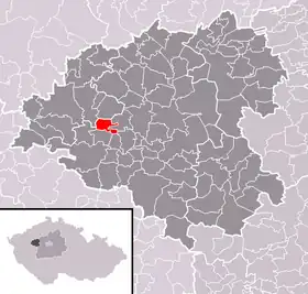 Localisation de Řeřichy