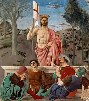 La Résurrection, de Piero della Francesca