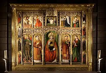 Retable de Saint-Nicolas - Ludovico Brea, 1500.