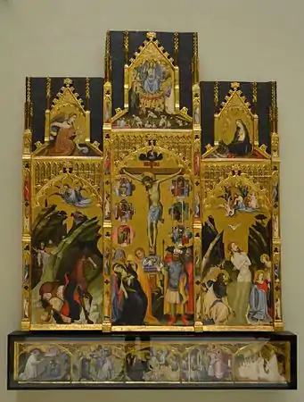 Retable de frère Bonifacio Ferrermusée des Beaux-Arts de Valence.