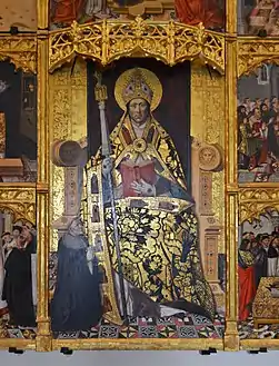 Centre du Retable de Saint MartinMusée de la cathédrale de Segorbe