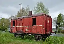 Anciens wagons.