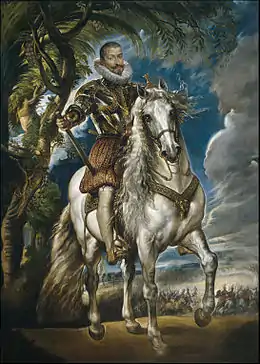 Portrait équestre du Duc de Lerme (Pierre Paul Rubens).