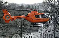 Ambulance aérienne allemande "Christoph" du ministère fédéral de l'Intérieur.