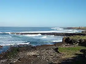 Vue de la pointe du Diable depuis l'est.